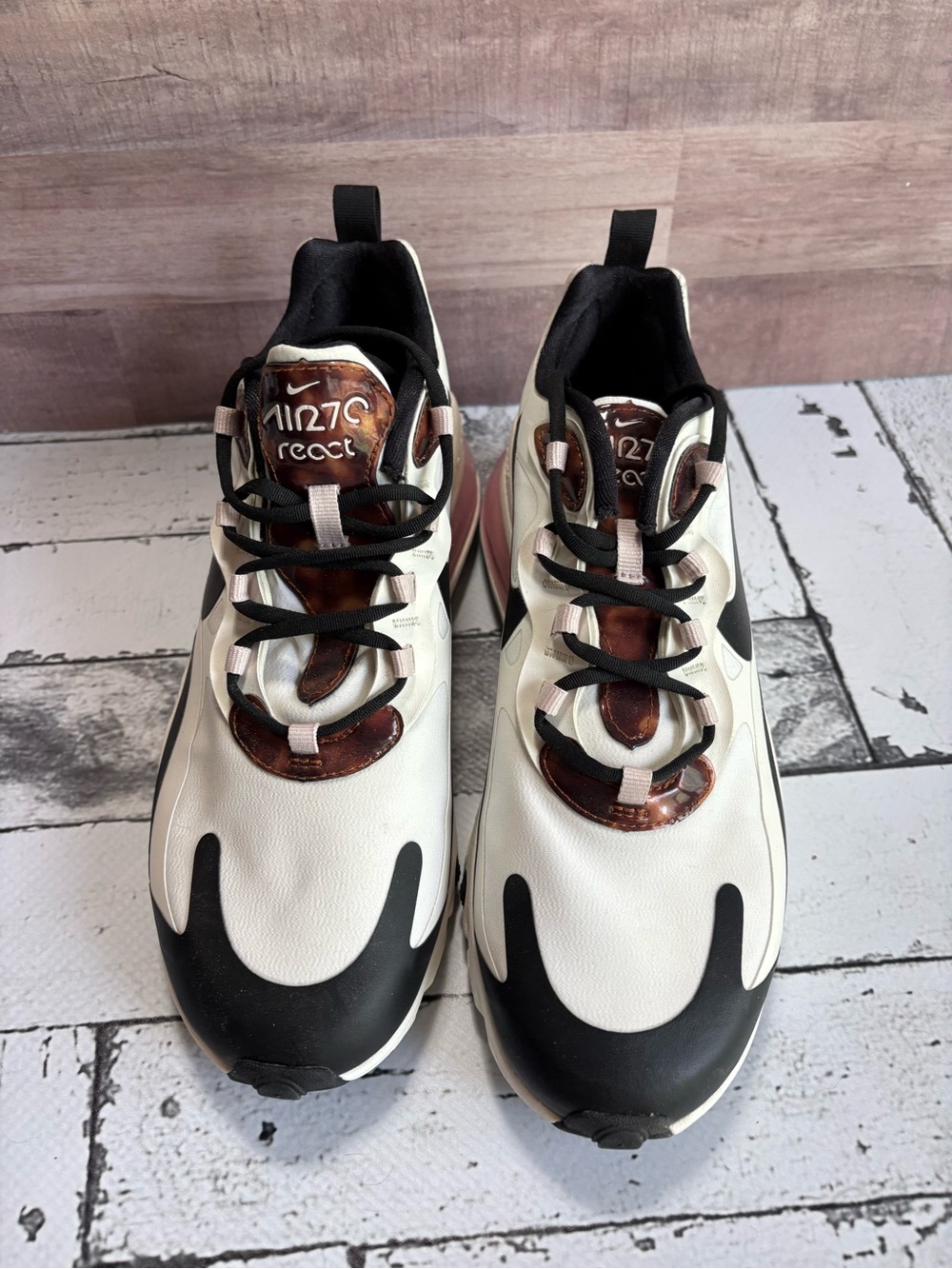 Nike Air Max 270 React Tortoise Shell Women’s Size 9